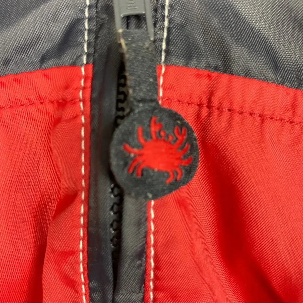 Gymboree Black and Red Hooded Jacket
